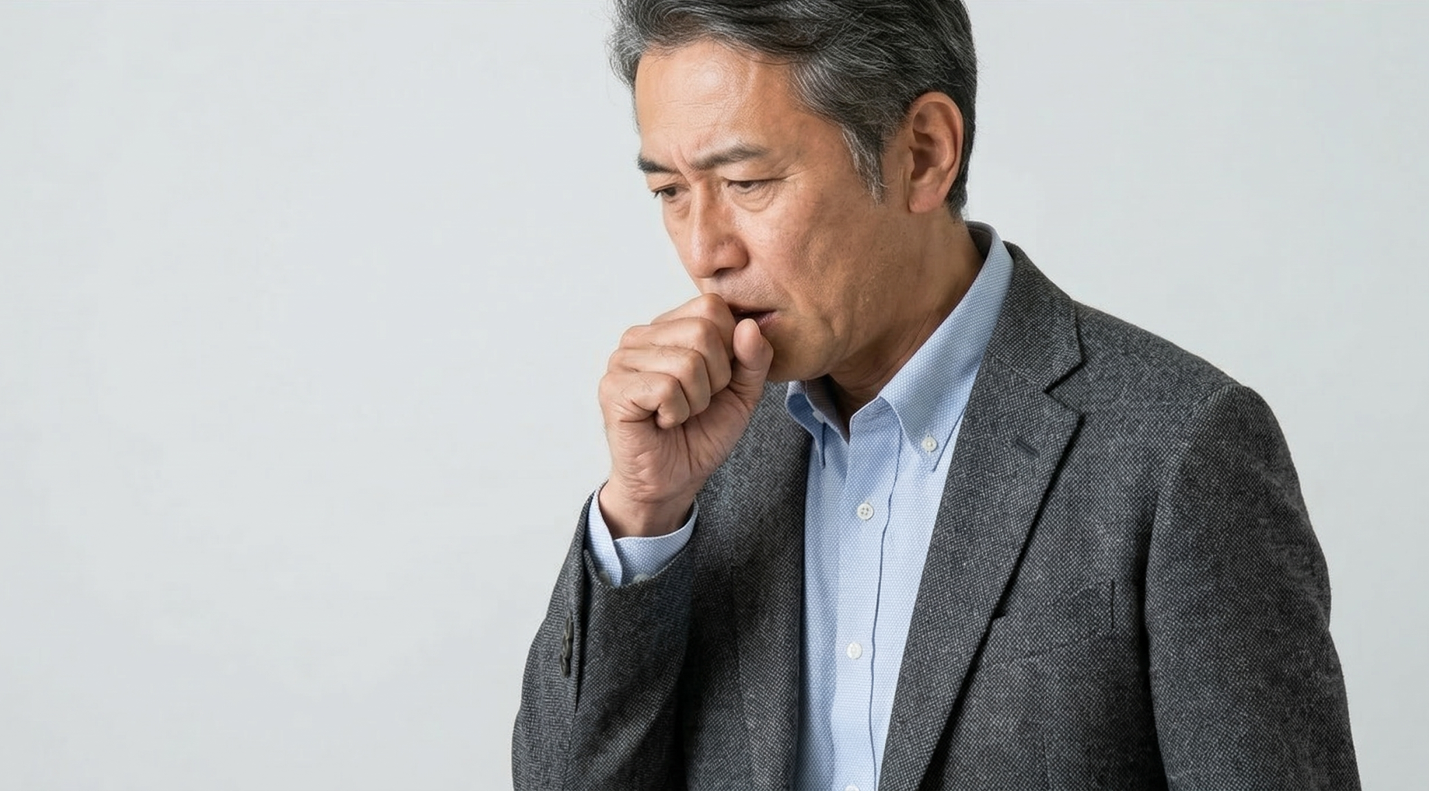 長引く咳について